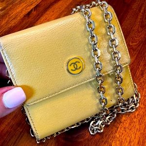 Chanel Compact Wallet - Butter Yellow